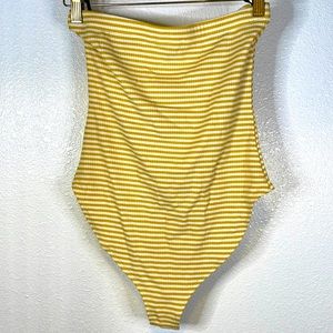 Forever 21 stripped bodysuit.